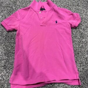 Polo by Ralph Lauren Kids Bright Pink Polo Shirt